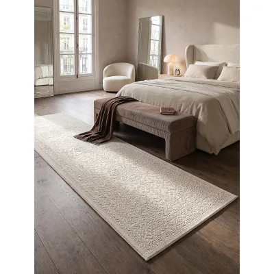 Läufer Pflegeleicht Creme 80x150 cm - KASOS   Kadima Design