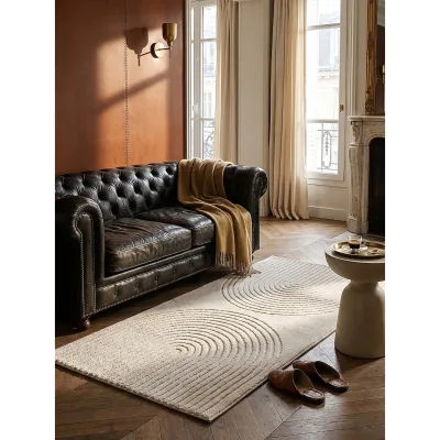 Läufer Pflegeleicht Creme 80x150 cm - MUOTA   Kadima Design