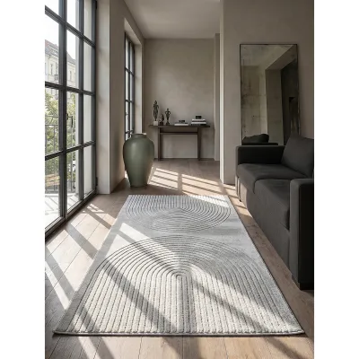 Läufer Pflegeleicht Grau 80x150 cm - MUOTA   Kadima Design
