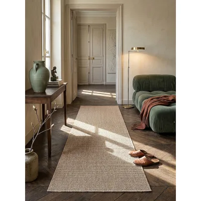 Läufer Pflegeleicht Natur 80x250 cm - TOCE   Kadima Design