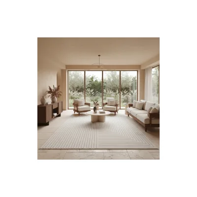 Läufer Teppich Outdoor Creme 80x250 cm - ENGADIN   Kadima Design