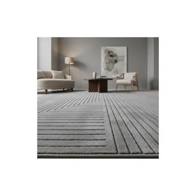 Läufer Teppich Outdoor Silbergrau 80x250 cm - ENGADIN   Kadima Design