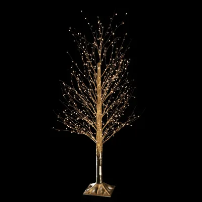 LED Baum, 480 LEDs, gold, Höhe ca. 120 cm