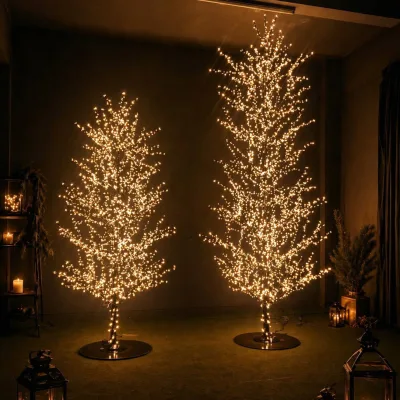LED Baum, 664 LEDs, warmweiß, Höhe ca. 180 cm