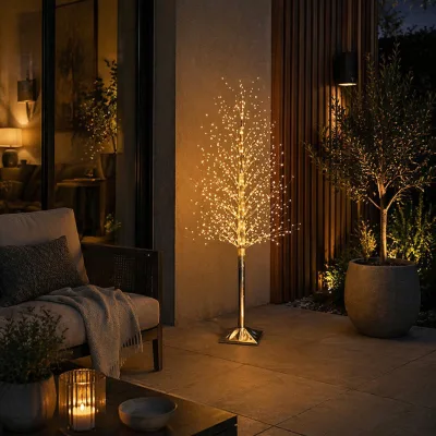 LED Baum, 800 LEDs, gold, Höhe ca. 150 cm