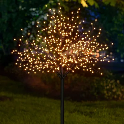 LED Baum, warmweiß, 500 LEDs, Höhe ca. 220 cm
