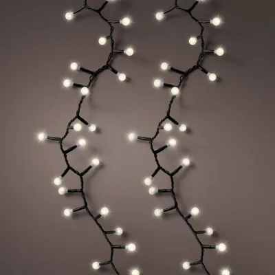 LED-Kirschenlichterkette, 350 warmweiße LEDs, Länge ca. 750 cm