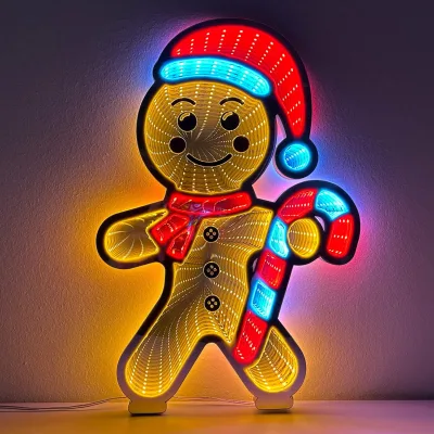 LED Lebkuchenmann 'Infinity', Höhe ca. 38 cm
