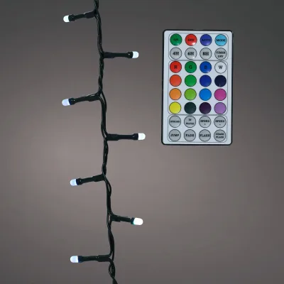 LED Lichterkette 'Dancing Lights', bunt, 200 LEDs, Länge ca. 19,9 m