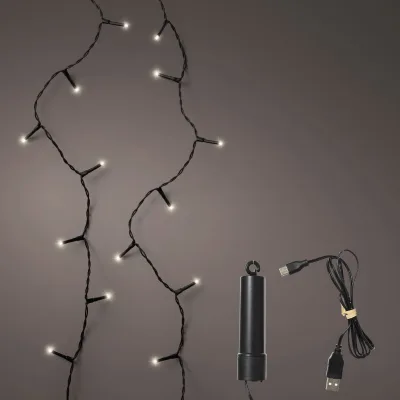 LED Lichterkette 'Twinkle Ricelight', warmweiß, 200 LEDs, Länge ca. 15 m