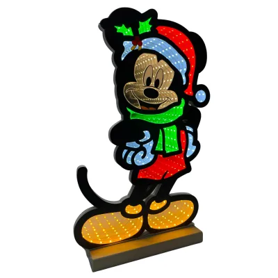 LED Mickey Christmas Infinity, Höhe ca. 40 cm