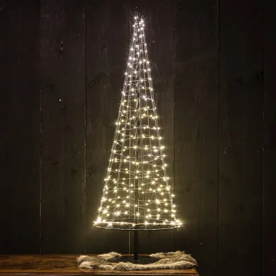 LED Weihnachtsbaum, warmweiß, 85 LEDs, ca. H 42 x B 16 cm