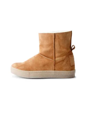 Leder-Bootie Modell: Nicky Suede