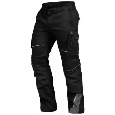 Leibwächter Bundhose Flex-Line Herren FLEXH Gr. 40 schwarz/grau