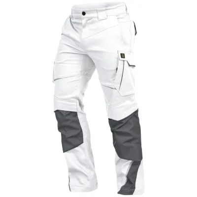 Leibwächter Bundhose Flex-Line Herren FLEXH Gr. 72 weiß/grau