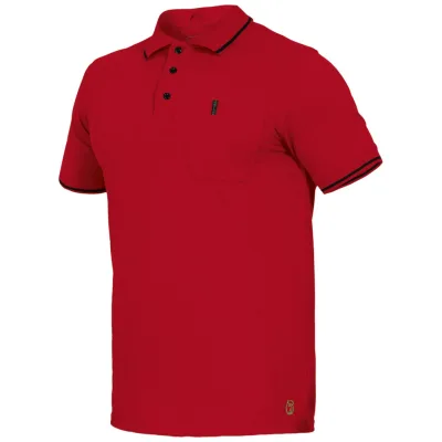 Leibwächter Polo-Shirt Flex-Line FLEXU02 Gr. 7XL rot