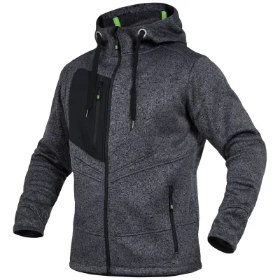 Leibwächter Strickjacke CASTJ Gr. L grau