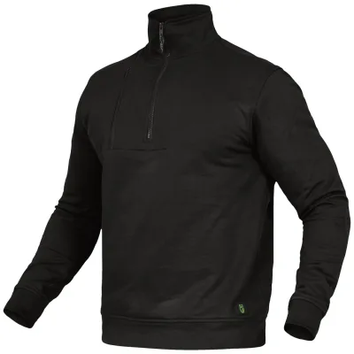 Leibwächter Zip-Sweater Flex-Line  Gr. 6XL schwarz