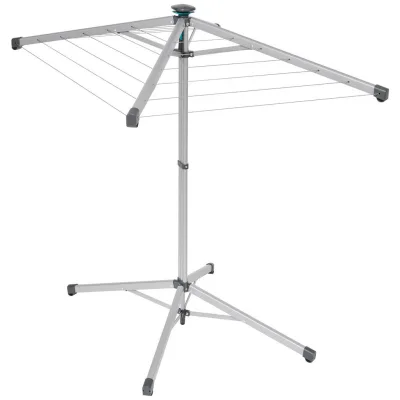 Leifheit Wäschespinne Lino Popup 82500 Anthrazit, Silber 110x95x110 cm