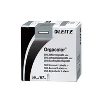 Leitz Buchstabensignal Orgacolor® grau