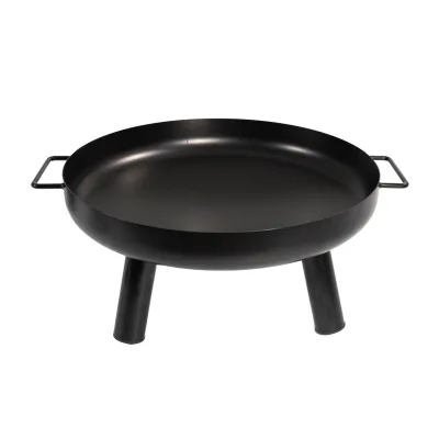 Lemodo Feuerschale 60 cm Durchmesser, Feuerstelle für Garten, Terrasse oder Balkon