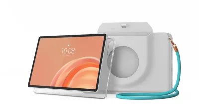 Lenovo Tab Plus Gen 2 + Hülle, Celestial White, 12,1 Zoll, 2.5K, IPS, MediaTek Dimensity 7400, 8GB, 128GB (ZAHT0010SE, 120 Hz, Android 16)