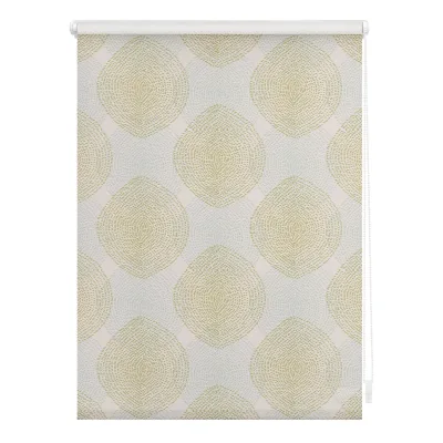 Lichtblick Rollo Klemmfix, ohne Bohren, Verdunkelung, Stripy Boho Drop India - Beige