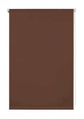 Lichtblick Thermo-Rollo Klemmfix, ohne Bohren, Verdunkelung - Braun, 90 cm x 150 cm (B x L)