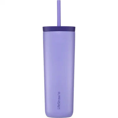 LifeStraw Go Series Tumbler, 500ml, Thermobecher, lila