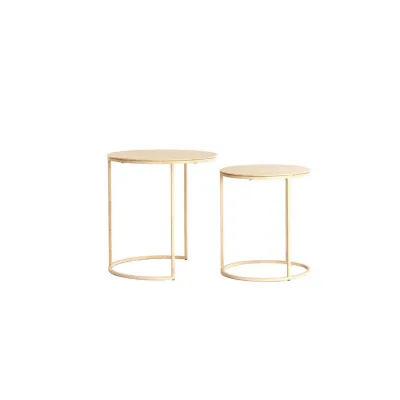 Light & Living Beistelltisch Braun 52x46x52 cm