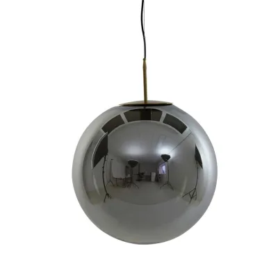Light & Living Hängeleuchte Medina Schwarz, Bronze 48x48x48 cm