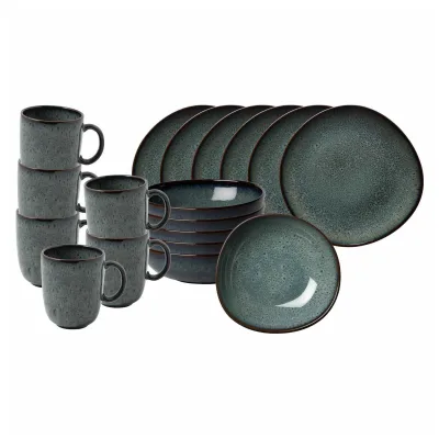 like. by Villeroy & Boch Frühstücks-Set Lave 18-tlg.