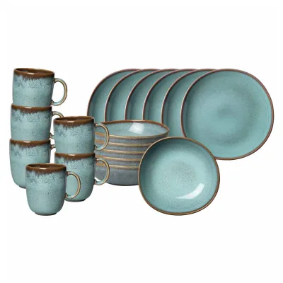 like. by Villeroy & Boch Frühstücks-Set Lave 18-tlg.