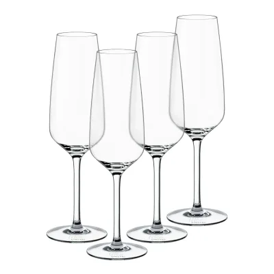 like. by Villeroy & Boch Sekt- / Champagnergläser Essential 120 ml 4er Set
