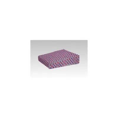 Linke Licardo Aufstehhilfe Wolle Noppen silber 40 cm x 40 cm x 10/6 cm