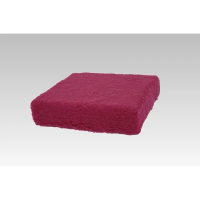 Linke Licardo Sitzkissen Sitzerhöhung Wolle bordeaux 40/40/10 cm