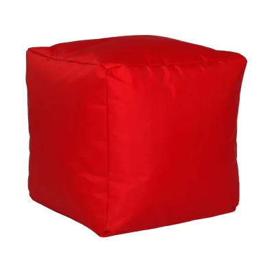 Linke Licardo Sitzwürfel Nylon rot 40/40/40 cm