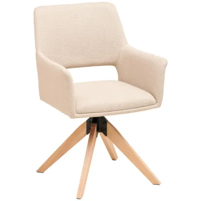 Livetastic Armlehnstuhl Beige 62x87x60 cm