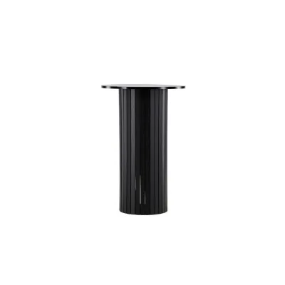 Livetastic Bartisch Schwarz 70 cm