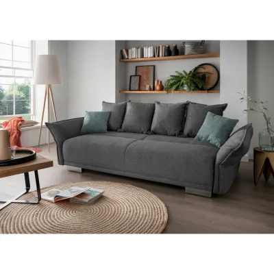 Livetastic Bigsofa Pera Anthrazit 242x71x90 cm