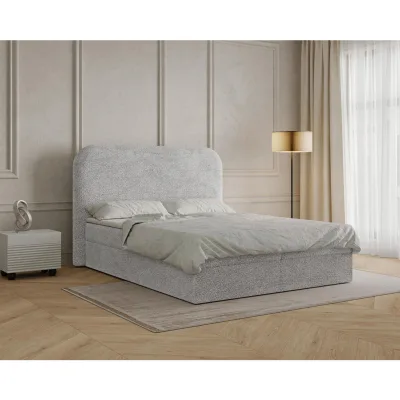 Livetastic Boxbett Grau 140x200 cm
