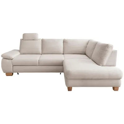 Livetastic Eckschlafsofa Beige 261x206 cm