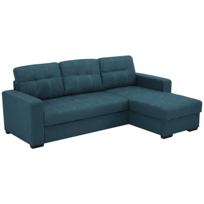 Livetastic Eckschlafsofa Petrol 240x160 cm