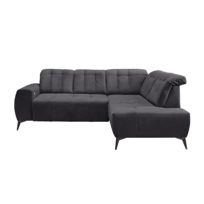 Livetastic Ecksofa Anthrazit 261x200 cm