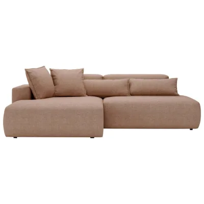 Livetastic Ecksofa Arte Braun 284x160 cm