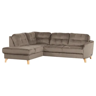 Livetastic Ecksofa Beige 236x190 cm