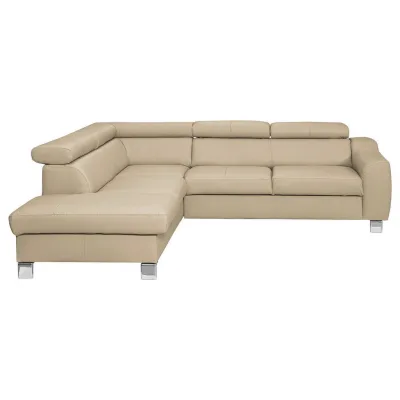 Livetastic Ecksofa Beige 245x208 cm