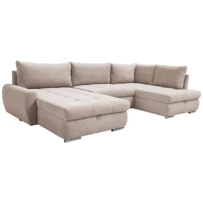 Livetastic Ecksofa Beige 322x174 cm