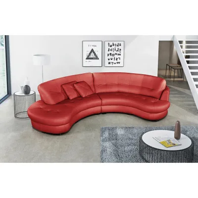 Livetastic Ecksofa Bretania Rot 300x113 cm