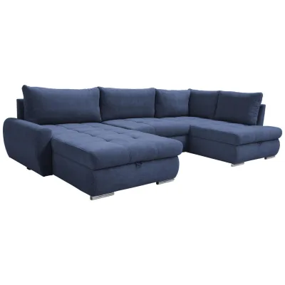 Livetastic Ecksofa Dunkelblau 322x174 cm